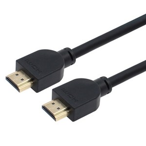 넥시 NX671 HDMI2.0 SO HOT 케이블 2m/NX-HD20020-SOHOT/4K UHD 60Hz/HDR 지원/18Gbps 대역폭/금도금 커넥터, 1개