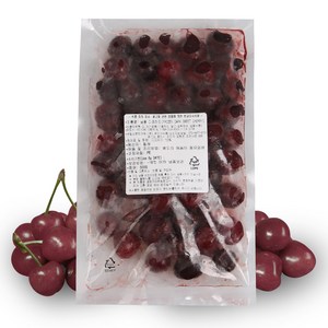 푸드야식품 냉동 다크체리, 3개, 500g