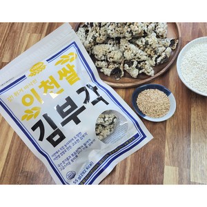 이천쌀로 만든 찹쌀 프리미엄 수제 김부각 55gX6봉, 6개, 55g