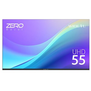 와이드뷰 4K UHD LED 고화질 TV, 139cm(55인치), EKW55UT1, 벽걸이형, 방문설치