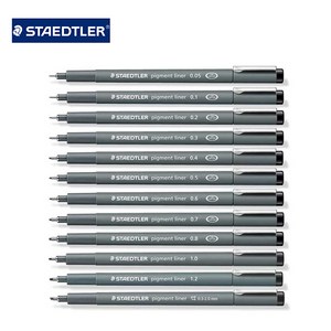 STAEDTLER Pigmentliner 스테들러 피그먼트라이너 308, 0.6mm