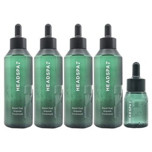 헤드스파7 [최신상] 헤드스파 7 트리트먼트 시즌4 리페어 듀얼 앰플 230ml 4개+50ml, 헤드스파7 리페어 듀얼 트리트먼트 시즌4