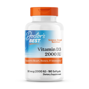 닥터스 베스트 Doctor's Best 비타민D3 2000IU 50mcg 180정, 1개