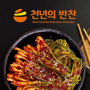 [한 달 이내 제조] 진한양념 파김치 5kg 김장 포기 업소용 중국산 수입 천년의반찬