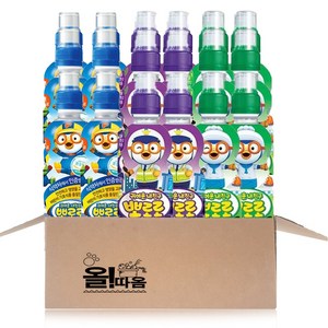 올따옴 어린이음료 뽀로로 3종기획세트 P2호, 235ml