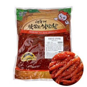 반찬단지 더덕무침 4kg, 1개