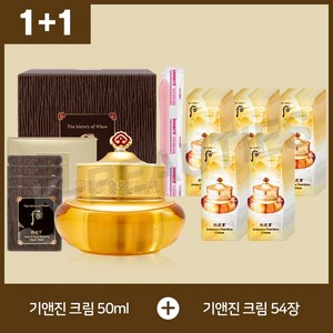 공진향 기앤진 크림 50 + 샘플 54장 + 이너감1P, 1개, 104ml