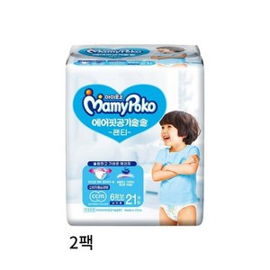 마미포코 에어핏팬티 남아용, 6단계, 42매