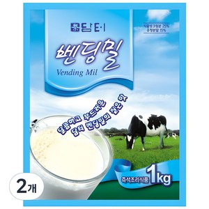 담터 벤딩밀덕용1kg 분말, 1kg, 2개