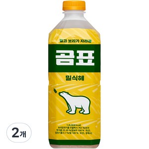 곰표 밀식혜, 1.8L, 2개