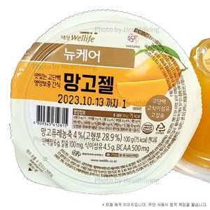 뉴케어 영양간식 망고젤 100g, 30개