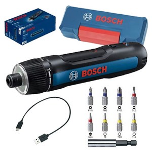 보쉬고3 3.6V 충전 미니 스크류 드라이버 3세대 BOSCH GO, 1개, 본품(추가배터리없음)