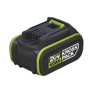 웍스 WORX PRO 충전 배터리 20V 4.0Ah 밧데리 리튬이온 그린라인 쟌량표시, 1개