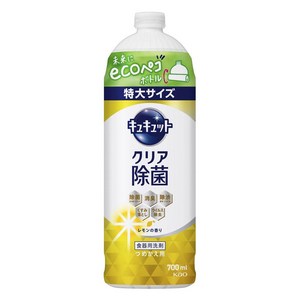 큐큣토 주방세제 거품이 팍! 레몬향 리필용 700ml, 1개