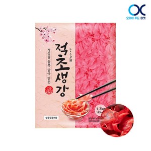 이엔푸드 초생강 적색 1.3kg X 10개 박스