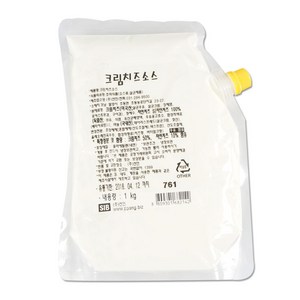 선인 크림 치즈 소스 1kg(드레싱 크림치즈 퐁듀 치즈), 1개, 1kg