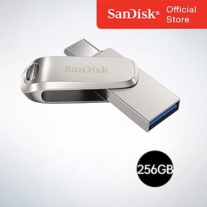 샌디스크 공식인증제품 USB 메모리 Ultra Dual Drive Luxe 울트라 듀얼 드라이브 럭스 Type-C OTG USB 3.1 SDDDC4 256GB