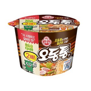 오뚜기 오동통면 용기 100g, 12개