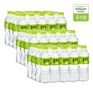 풀무원샘물 무라벨 생수, 500ml, 60개