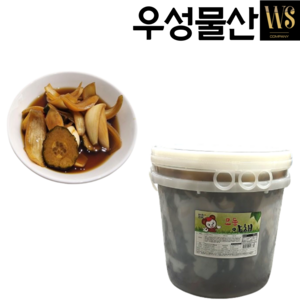 반찬단지 모듬야채 10kg 업소용 대용량 야채장아찌 야채피클, 1개