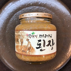 옛맛뚝배기 [재래식된장 국산100%] 900g, 1개