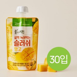 풀무원 녹여먹는 슬러쉬 망고, 30개, 100ml