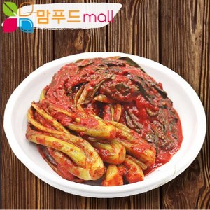 [맘푸드김치-갓김치10kg]알싸한 맛이 일품인 갓김치 10kg 업소용 가정용 중국산갓김치, 1개, 10kg