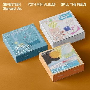 [케이크뮤직] 세븐틴 앨범 (SEVENTEEN) - 12th Mini Album (SPILL THE FEELS), FELL NEW Ver. (화이트)