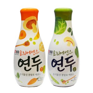 샘표 요리에센스 연두 500ml + 연두순, 1세트