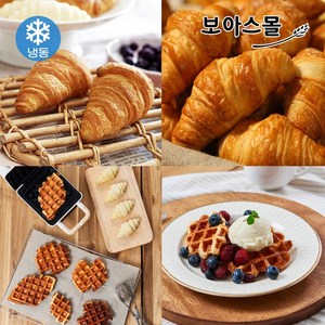 [보아스몰] 서울식품 크로플생지 유러피안냉동생지 70g x 30개 유러피안버터크로와상생지, 3개, 2100g