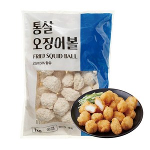 농우 통살오징어볼(냉동) 1KG, 1개