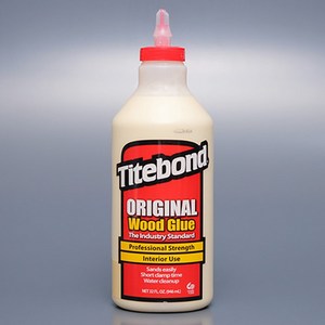 (유통기한 임박 할인) [TITEBOND] 목공본드 강력접착 빠른건조 무독성 타이트본드946ml (1Qt), 1개