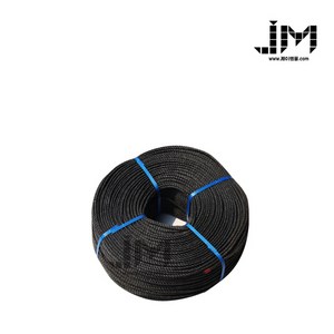 피피로프 검정 5.5mm (1롤-700M) 6mm (1롤-600M) PP로프검정 검정로프 PP ROPE PP로프 블랙, 1개