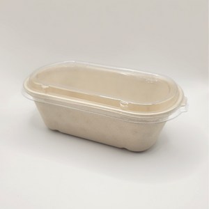 펄프용기 BH004+뚜껑 세트 1000ml, 1개, 50개