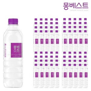 몽베스트 생수, 500ml, 80개