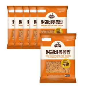 쉐프원 닭갈비 볶음밥 (냉동), 6개, 300g