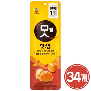 CJ 맛밤, 42g, 34개