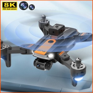 TXD S9 GPS 드론 4K 듀얼카메라 360도 장애물 회피 + 수납백, 블랙