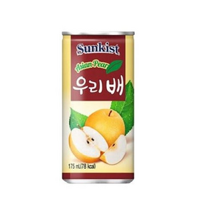 해태음료 썬키스트 우리배, 175ml, 90개