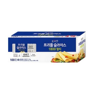 동원 소와나무 트리플슬라이스치즈 1.8kg 냉장무배, 2개