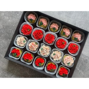 [5월 가정의 달] 어버이날 스승의날 카네이션 앙금 플라워 타르트 쿠키 상견례 결혼 인사 선물 답례품, 카네이션쿠키, 15개, 40g