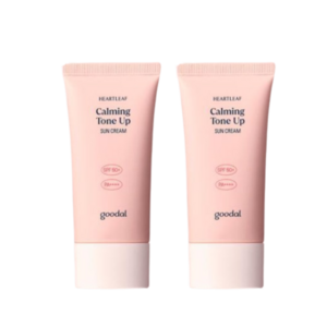 구달 맑은 어성초 진정 수분 톤업 선크림, 2개, 50ml