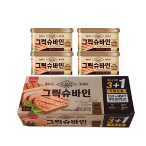 삼립 무배 그릭슈바인 햄, 200g, 4개