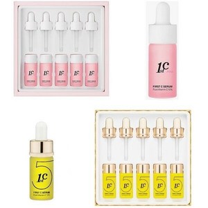 Fist C 퍼스트씨 핑크 세럼 퓨어 비타민C 15 5병 퍼스트씨 Fist C 주)리즈케이, 시즌5 노랑 (10ml)x5병, 5개