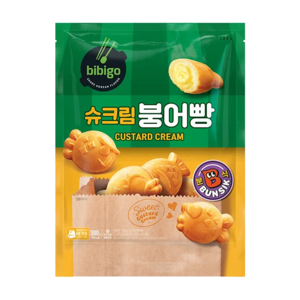 (냉동)[비비고]슈크림 붕어빵, 300g, 3개