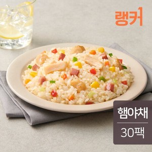 [랭킹닭컴] 랭커 닭가슴살 볶음밥 햄야채맛 200g 30팩, 30개