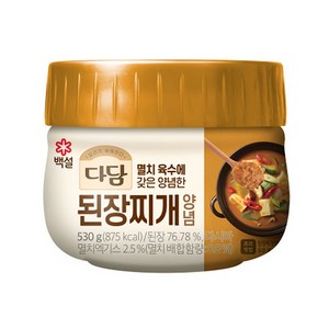 다담 된장찌개양념, 530g, 1개