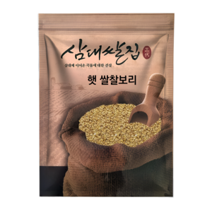 24년산 국산 햇 쌀찰보리 찰보리쌀 황금보리 찰진보리, 1개, 5kg