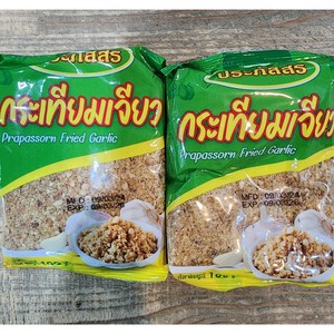 THAILAND [태국 후라이드갈릭] 튀긴마늘 Fied Galic 100g woldfood, 1개