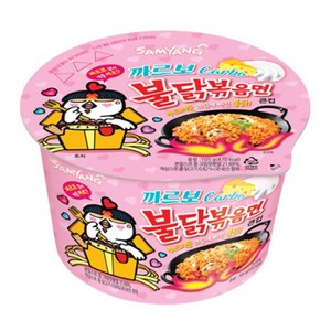 불닭볶음면 까르보 큰컵 105g, 16개